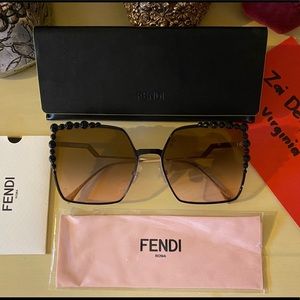 Fendi Cat Eye Studded 🚫SOLD🚫